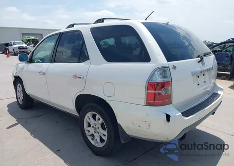 2004 Acura Mdx Touring z USA, uszkodzony, nr VIN 2HNYD18654H528117
